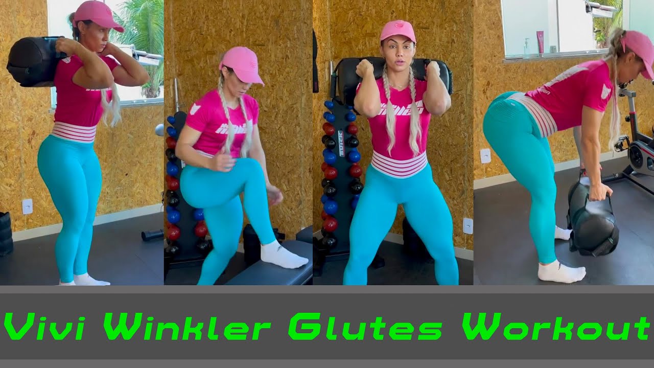 Vivi Winkler Glutes Workout | Treino De Glúteos Em Casa | Highlights