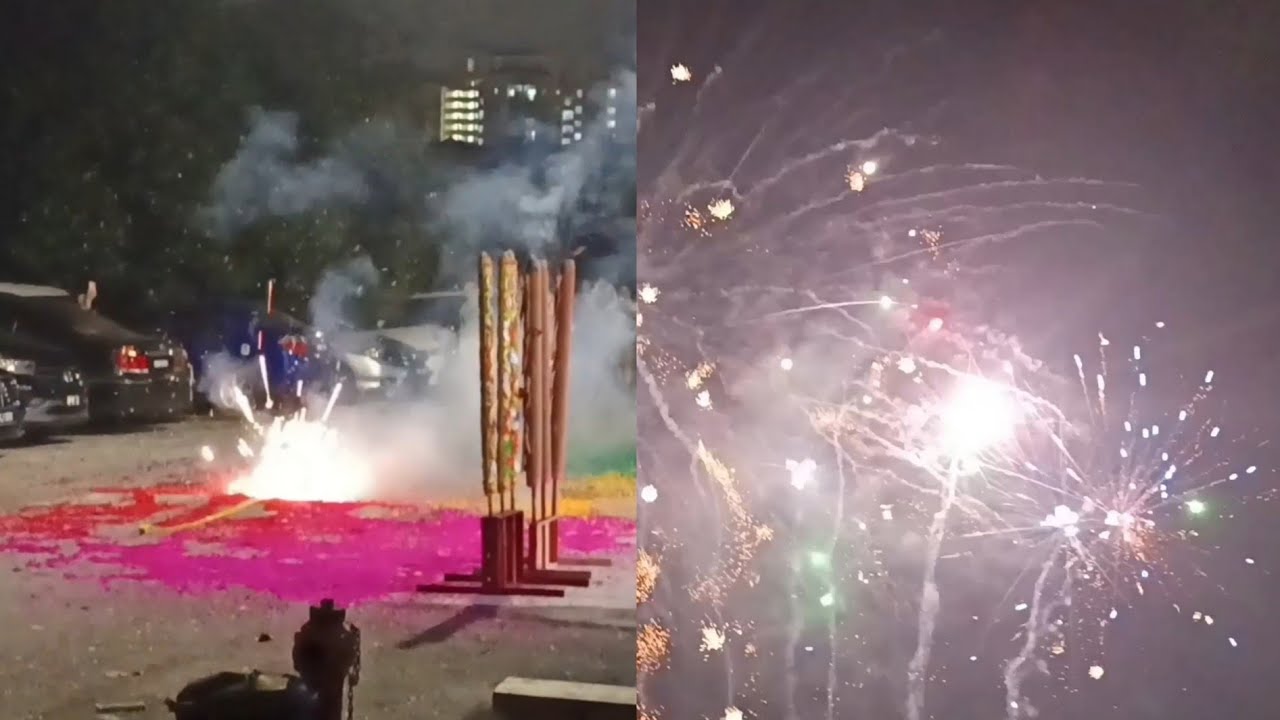 Multiple Firecrackers & Fireworks Compilation (Night) } KrisOfficial's Compilation