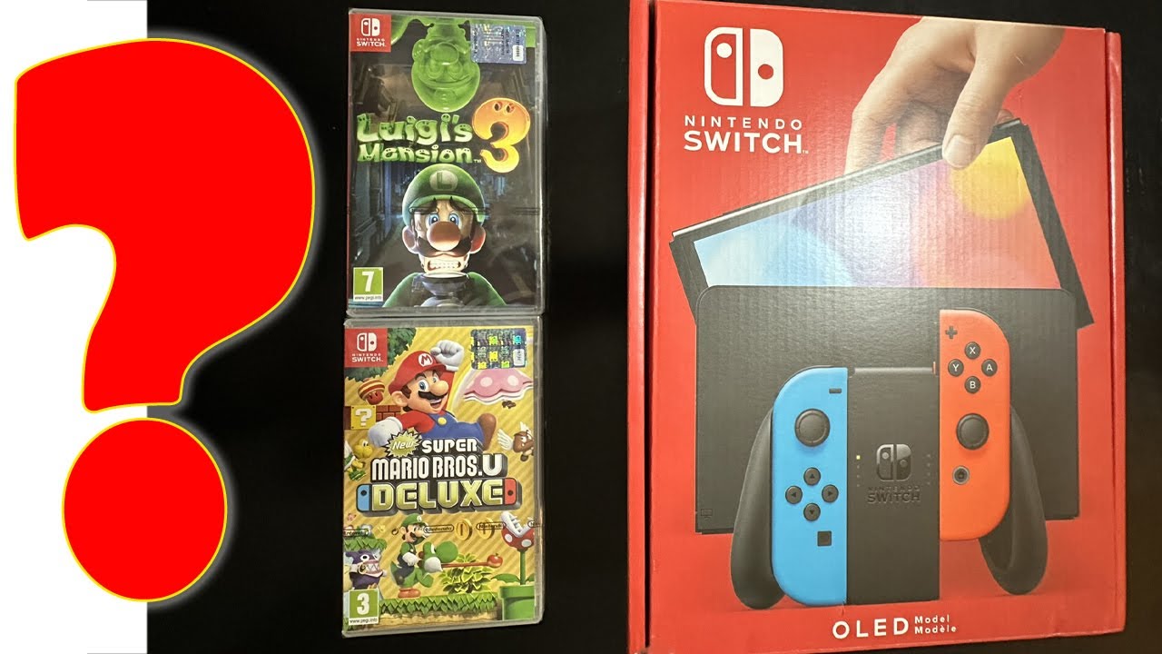 Ha Senso Comprare Nintendo Switch OLED nel 2023? Consigli Unboxing Super Mario Bros Luigi Mansion 3