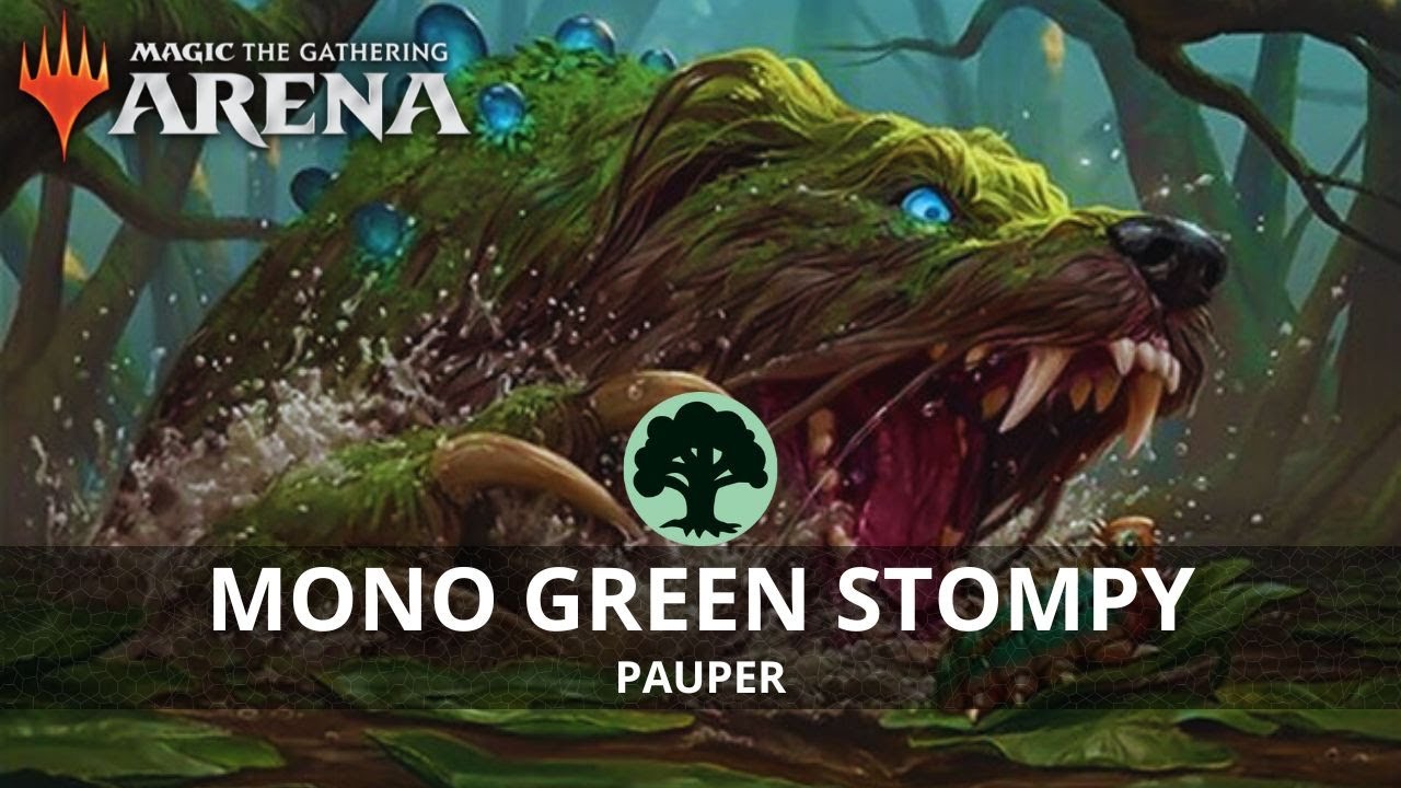 MONO GREEN STOMPY (DECK PAUPER) jogando no MÍTICO!