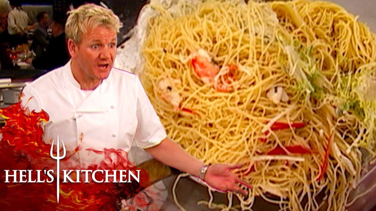 The Infamous Infinite Capellini | Hell's Kitchen