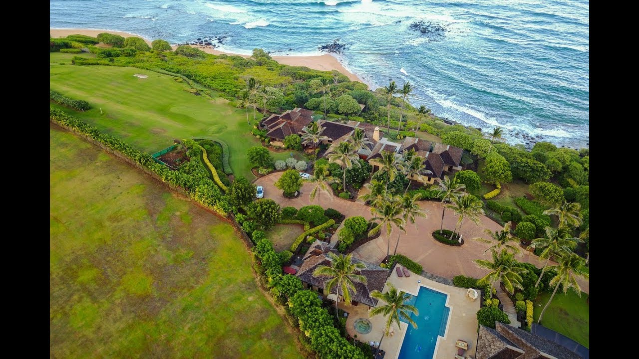 Aliomanu Kauai Beachfront Estate