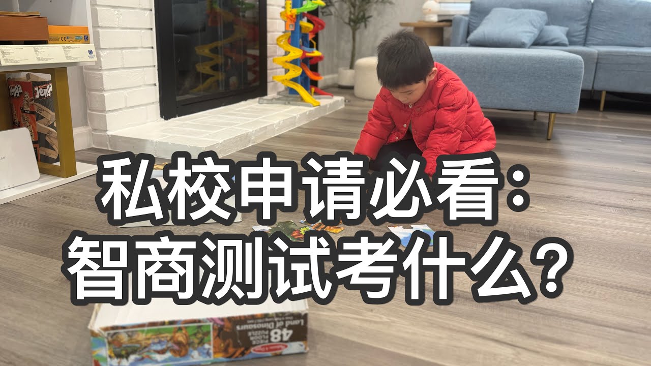【育儿】美国私校申请必看：WPPSI-IV 智商测试到底是什么？从测评维度到分数全解读 | Childen IQ Test