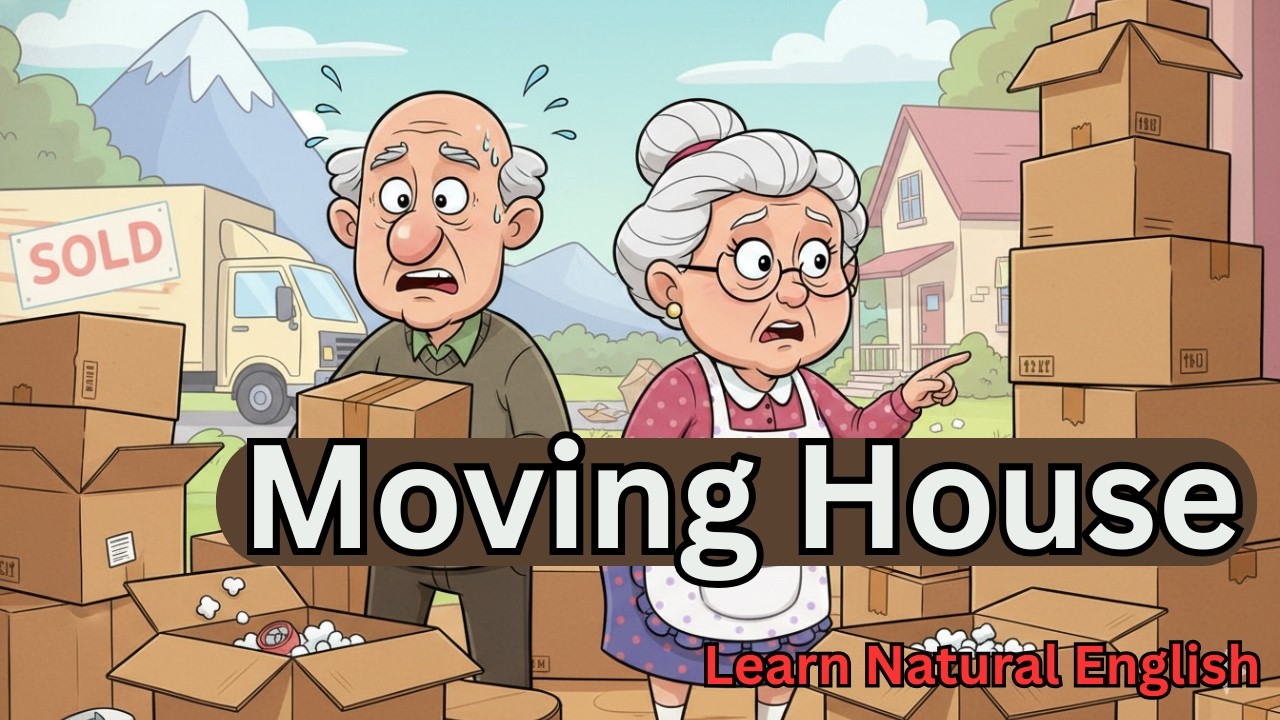 Talking About Downsizing in English | Real Life Conversation Practice