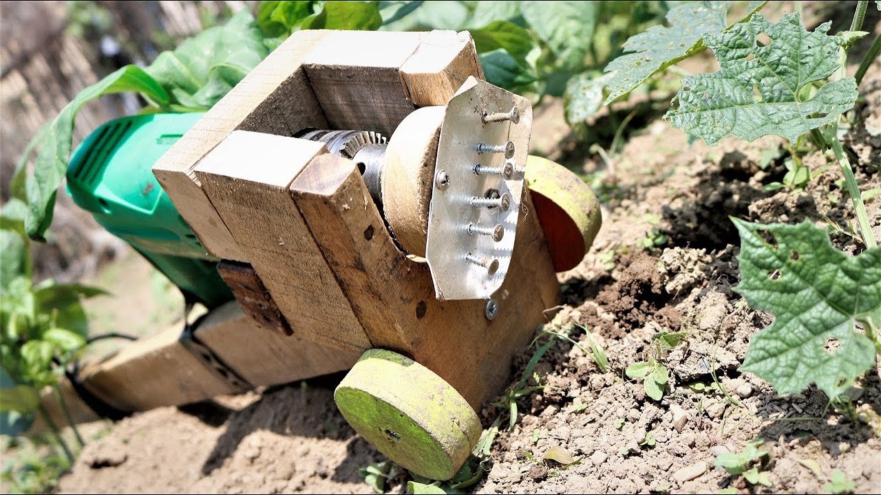 How to make a mini  power  Weeder | DIY.