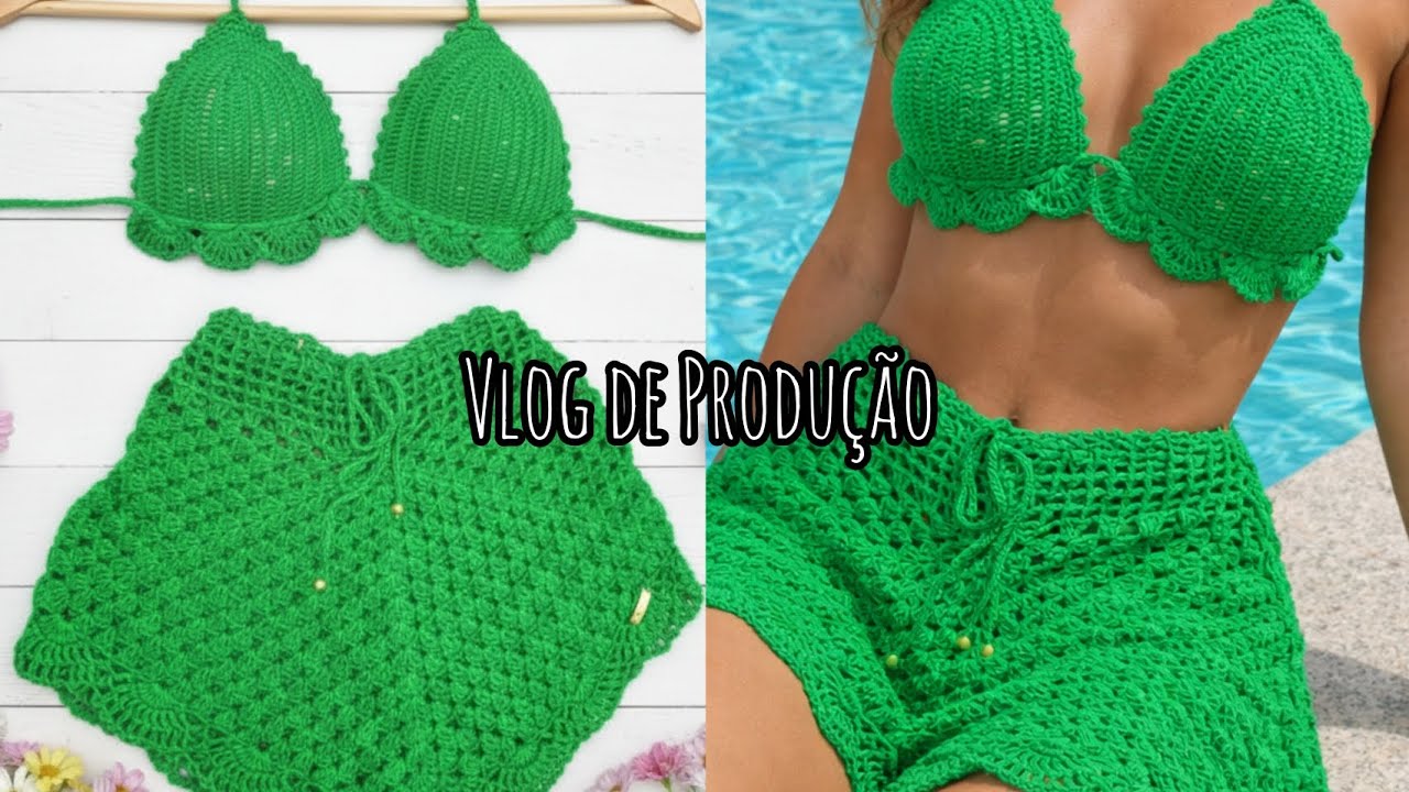 ✂️ Vlog de Produção Encomenda da Shopee 💚