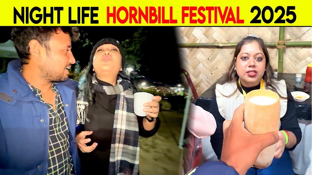 Ночная жизнь фестиваля Hornbill 2025 😍