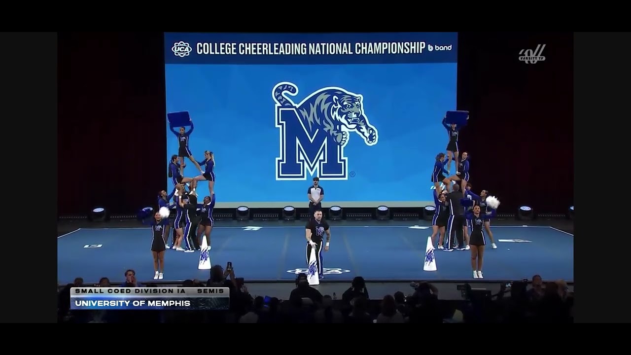 University of Memphis Cheerleading Nationals 2026