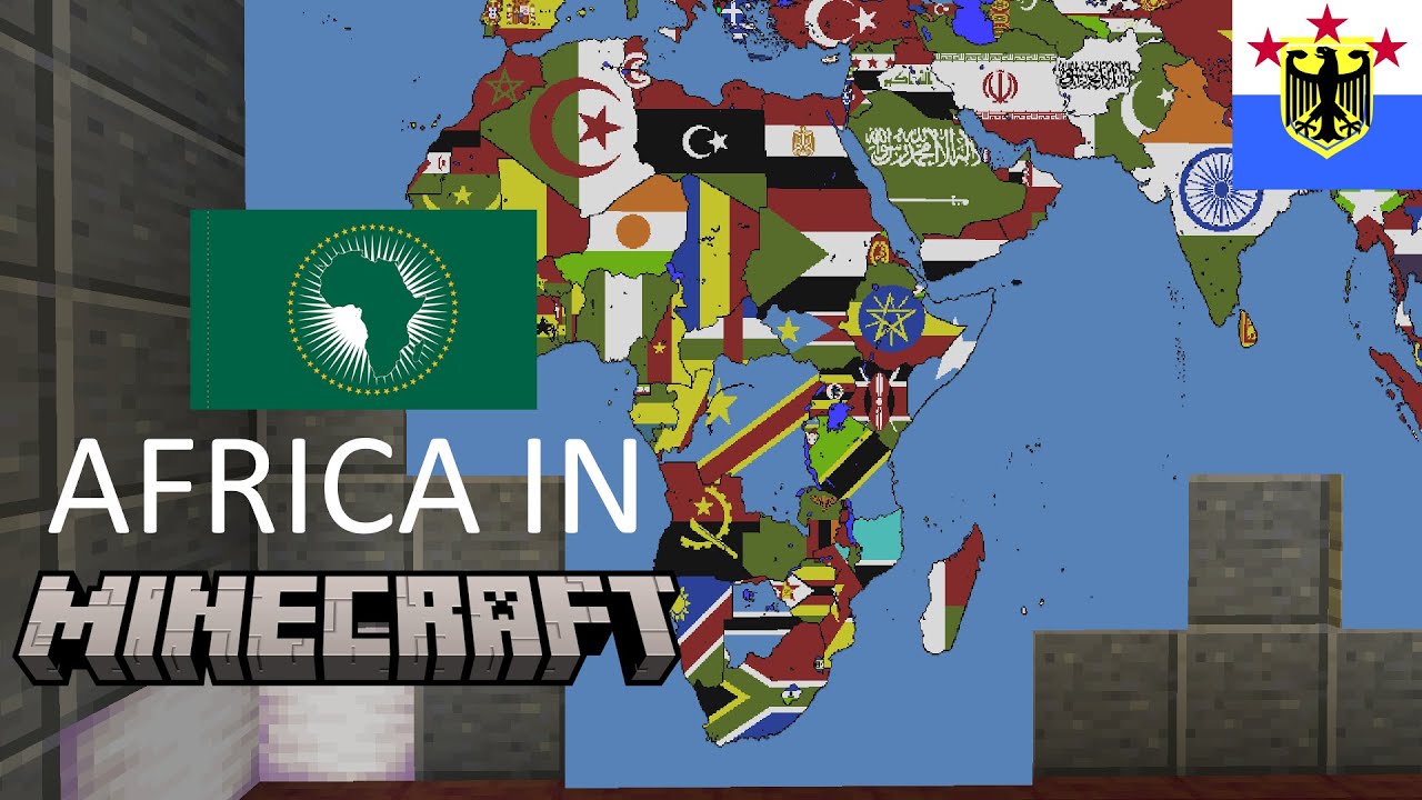 My experience building medium scale in Minecraft [AFRICA]