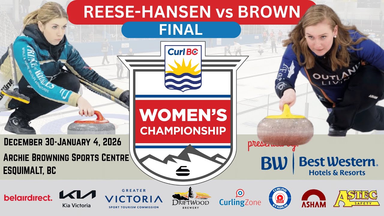 FEATURE: Taylor Reese-Hansen vs. Corryn Brown - FINAL - BC Women's Curling Chmpnshps by Best Western