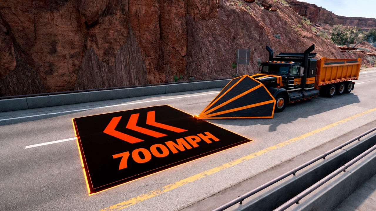 Cars VS dash plate 700Mph🤯 in Beamng Drive🔥