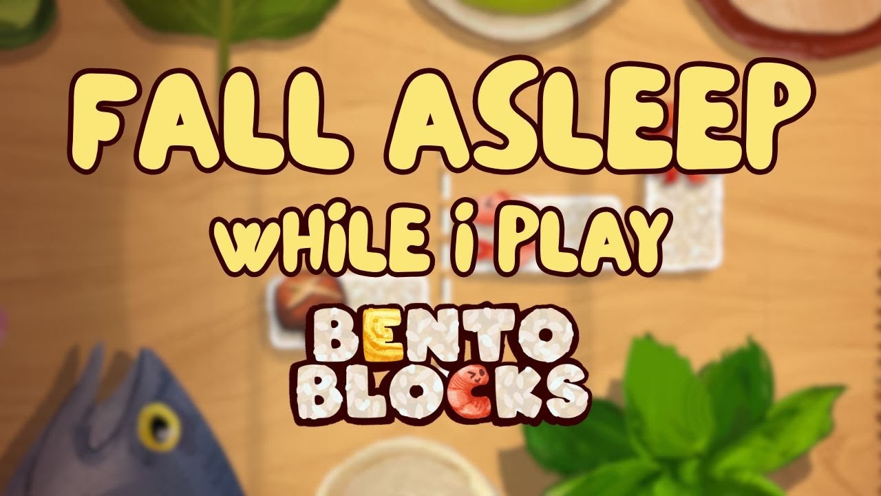 Fall asleep while I play Bento Blocks (cozy puzzle game)