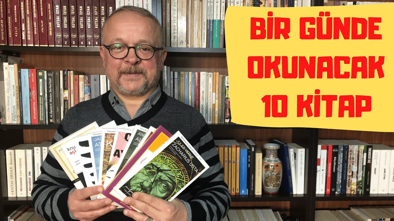 BİR GÜNDE OKUNACAK 10 KİTAP