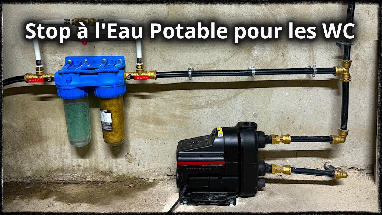 Économiser l’Eau Potable avec une Pompe de Forage.