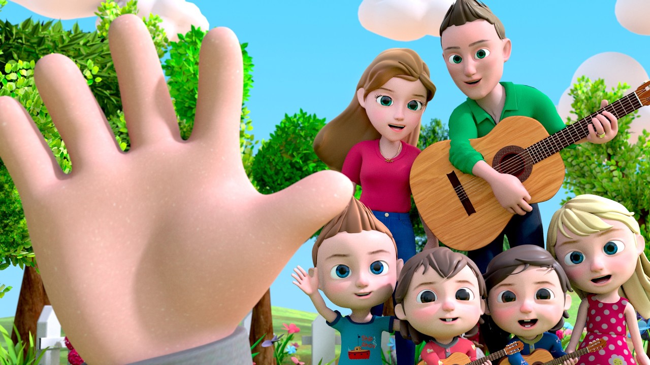 Finger Family magyarul, Ujj csal&aacute;d &eacute;s m&aacute;s gyerekdalok  LetsgoMartin
