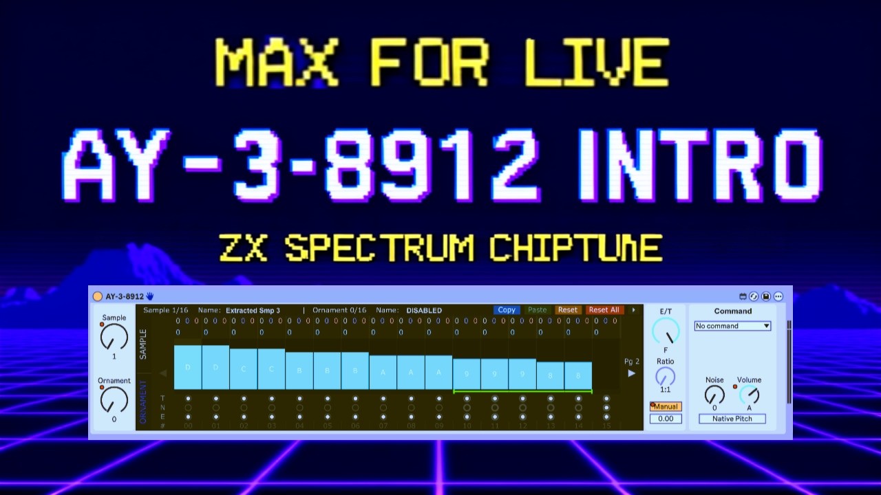 Authentic ZX Spectrum Chiptune Sound inside Ableton Live