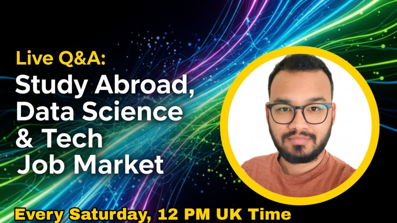 Live Q&A | Study Abroad | Data Science | Tech Jobs