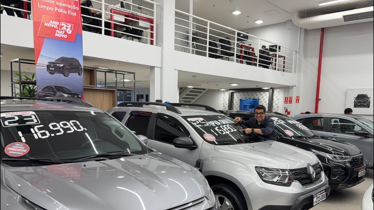 FIAT SEMI NOVOS IPVA 2026 GRÁTIS 🆓 STRADA ULTRA 25 TORO 23 DUSTER 25 CAPTUR 19 COMPASS  112723-3000