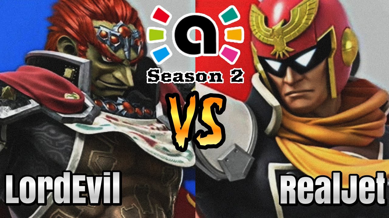 Smash Ultimate Amiibo: LordEvil (Ganondorf) vs RealJet (Captain Falcon) | AFL - S2