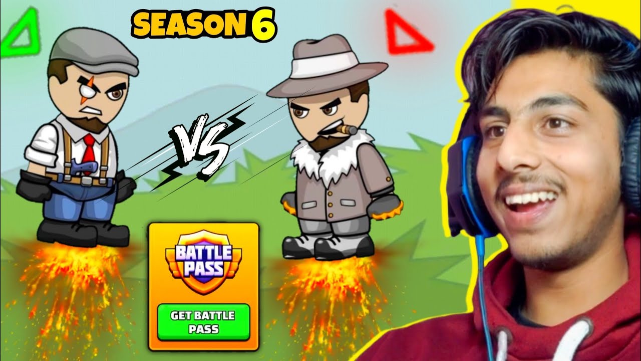 Mini Militia Season 6 Battle Pass Outfit Gameplay