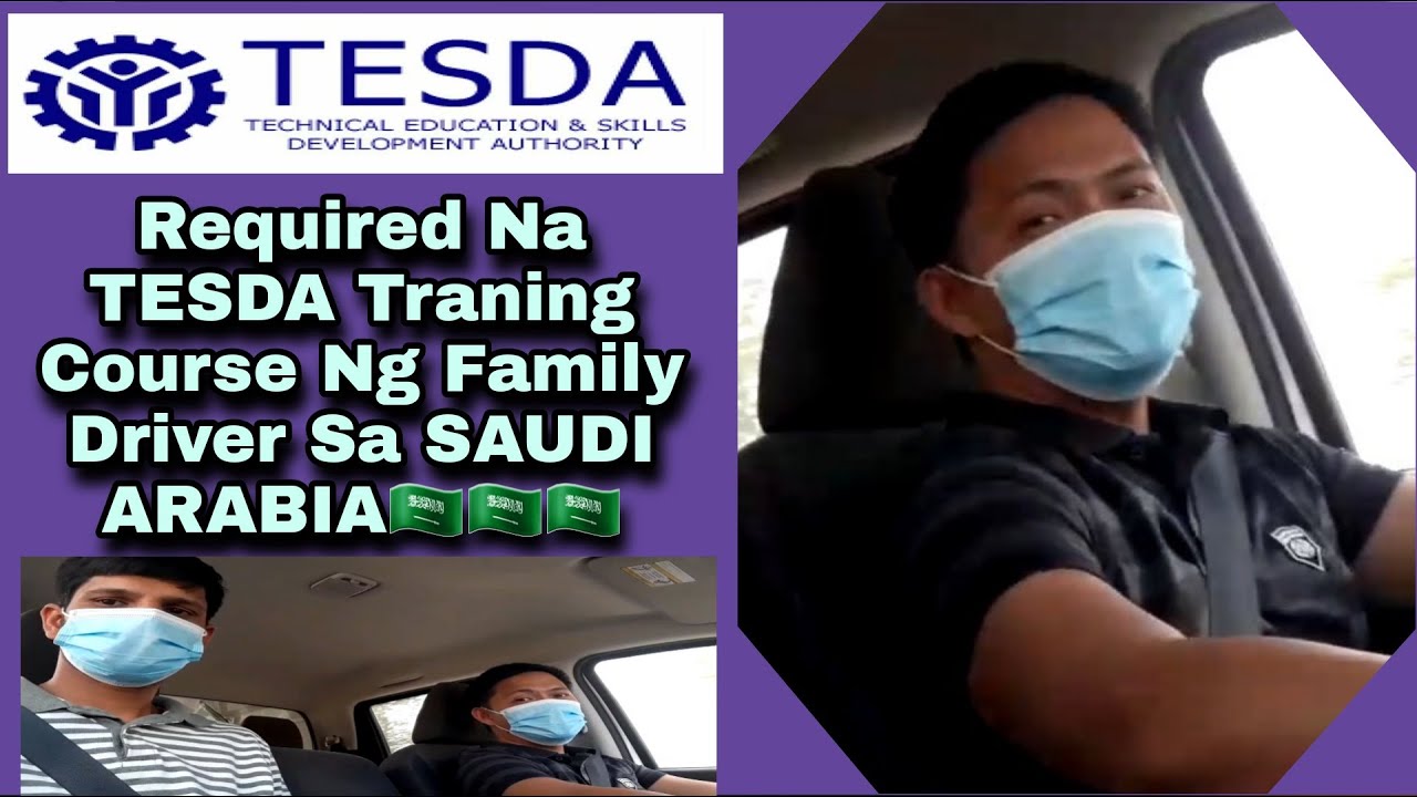 Required TESDA Training Ng FAMILY DRIVER Sa SAUDI 2021 l Migs 87 Vlogs