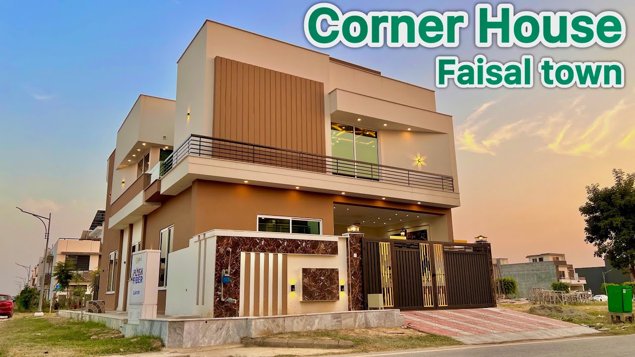 7 Marla corner House for sale in Faisal Town Islamabad