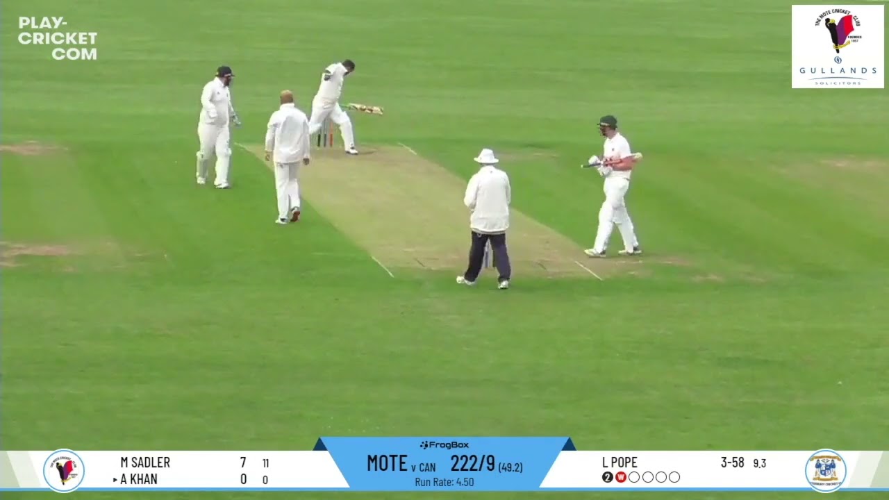 HIGHLIGHTS - The Mote vs Canterbury 2022