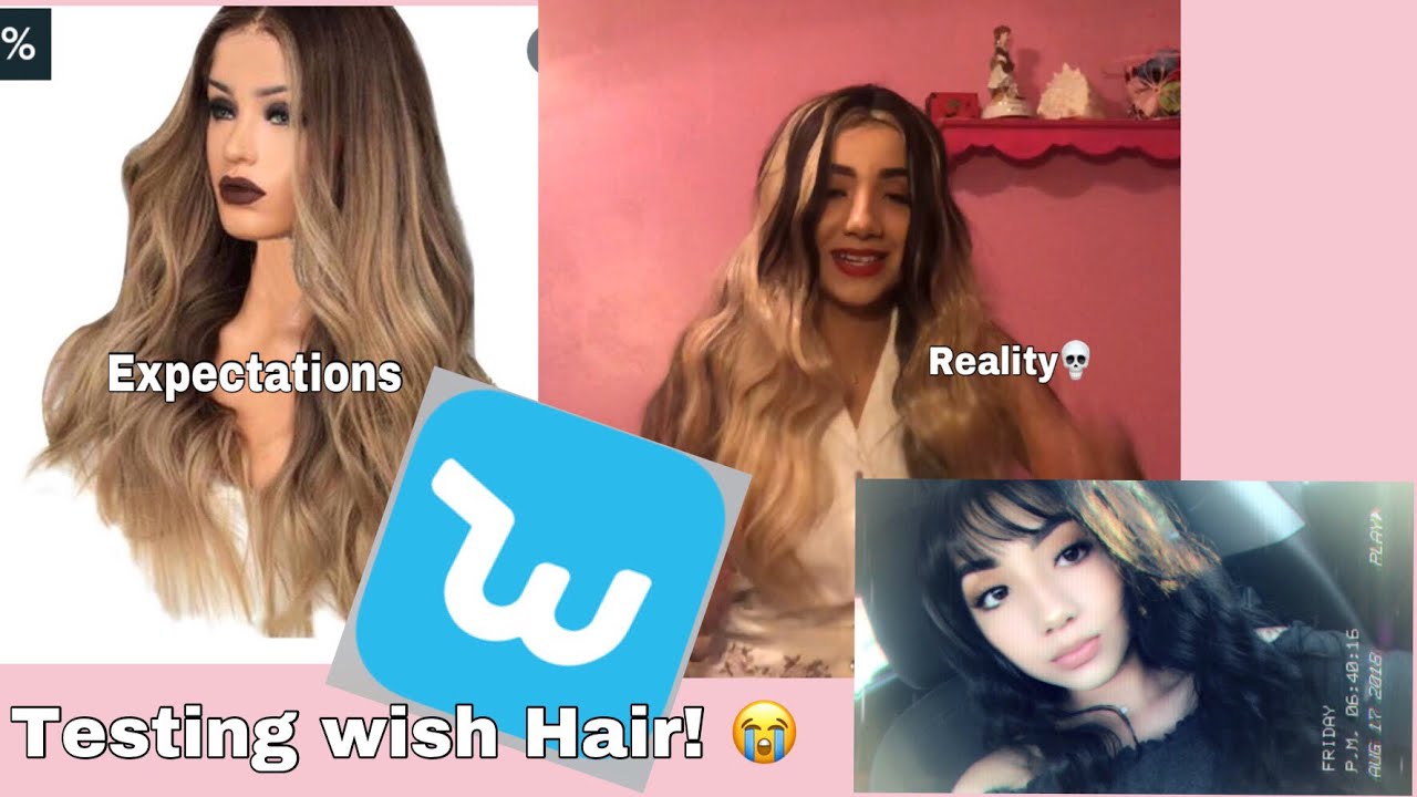 TRYING OUT WIGS FROM WISH || FAIL💀😭 || Royal Beauty2002