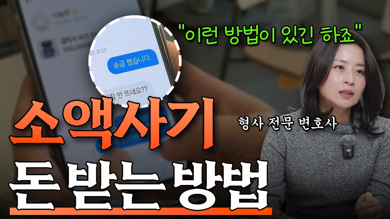 사기 당했을 때 얼마부터 고소해야 본전일까?  | 안미혜 변호사