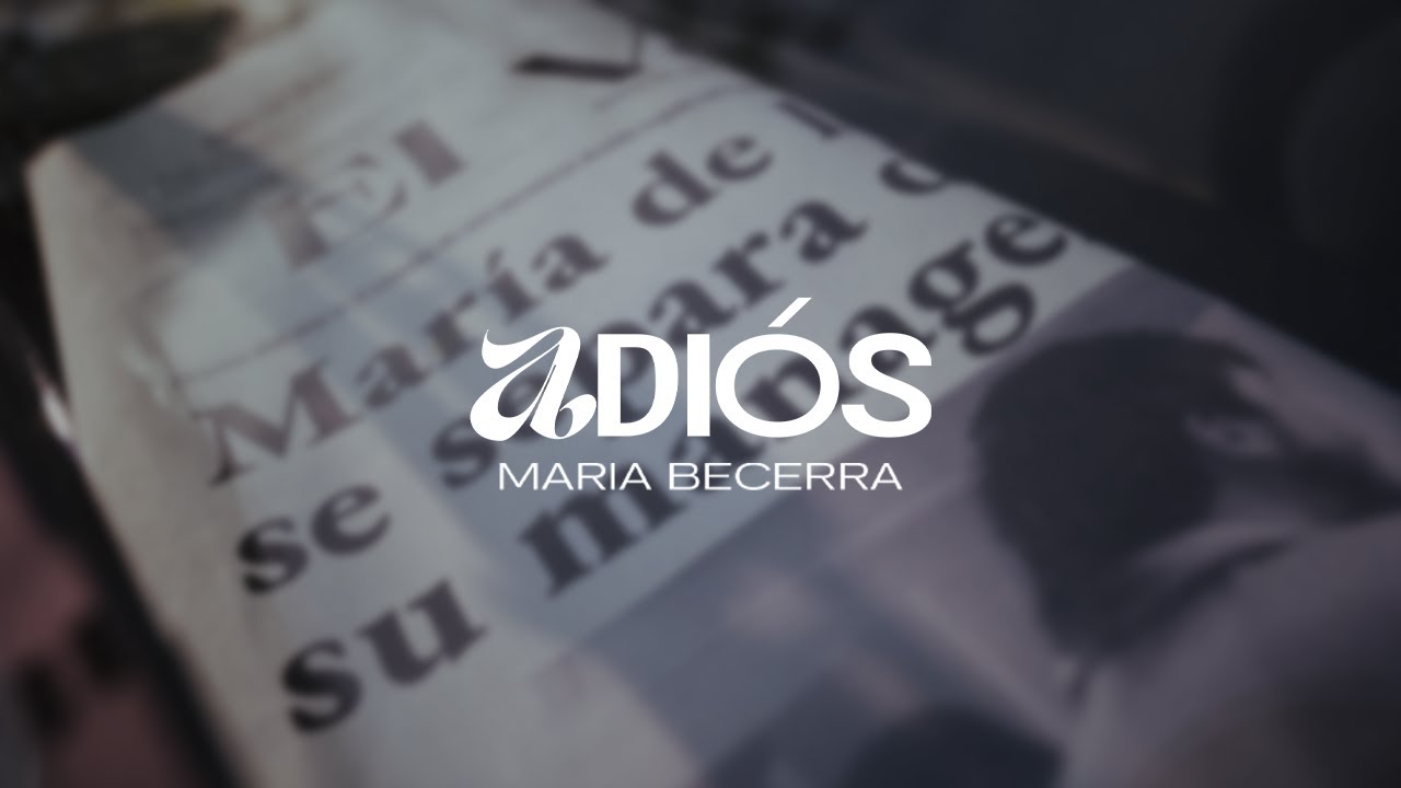 Maria Becerra - ADI&Oacute;S (Official Visualizer)