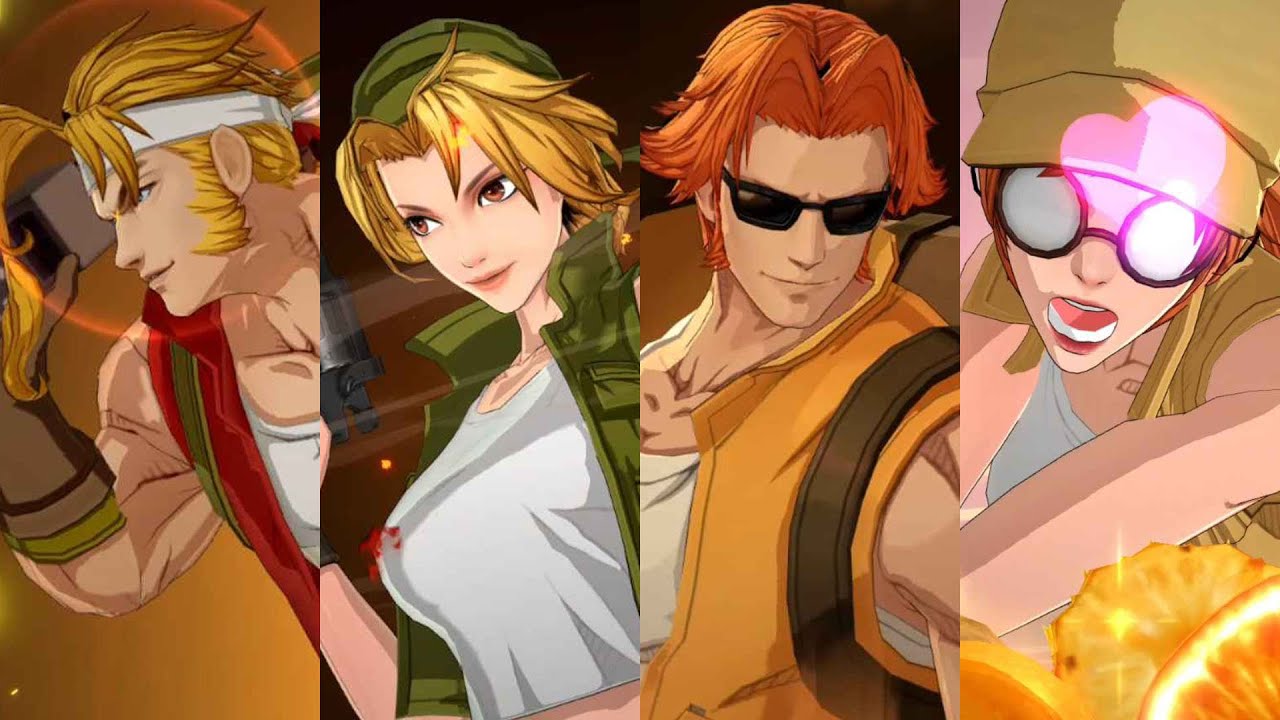 SNK All Star Brawl - Marco, Eri, Tarma, Fio Gameplay