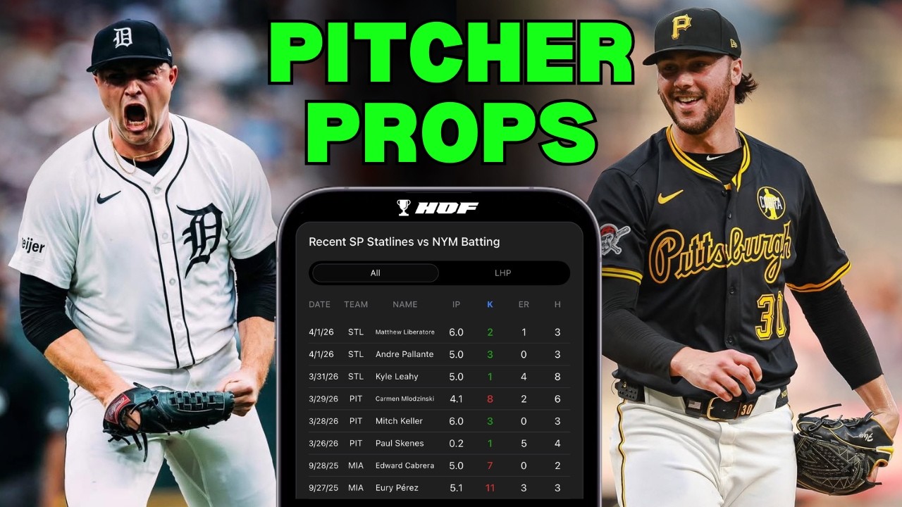 The Most Profitable MLB Betting Strategy Nobody Talks About (Pitcher Props)