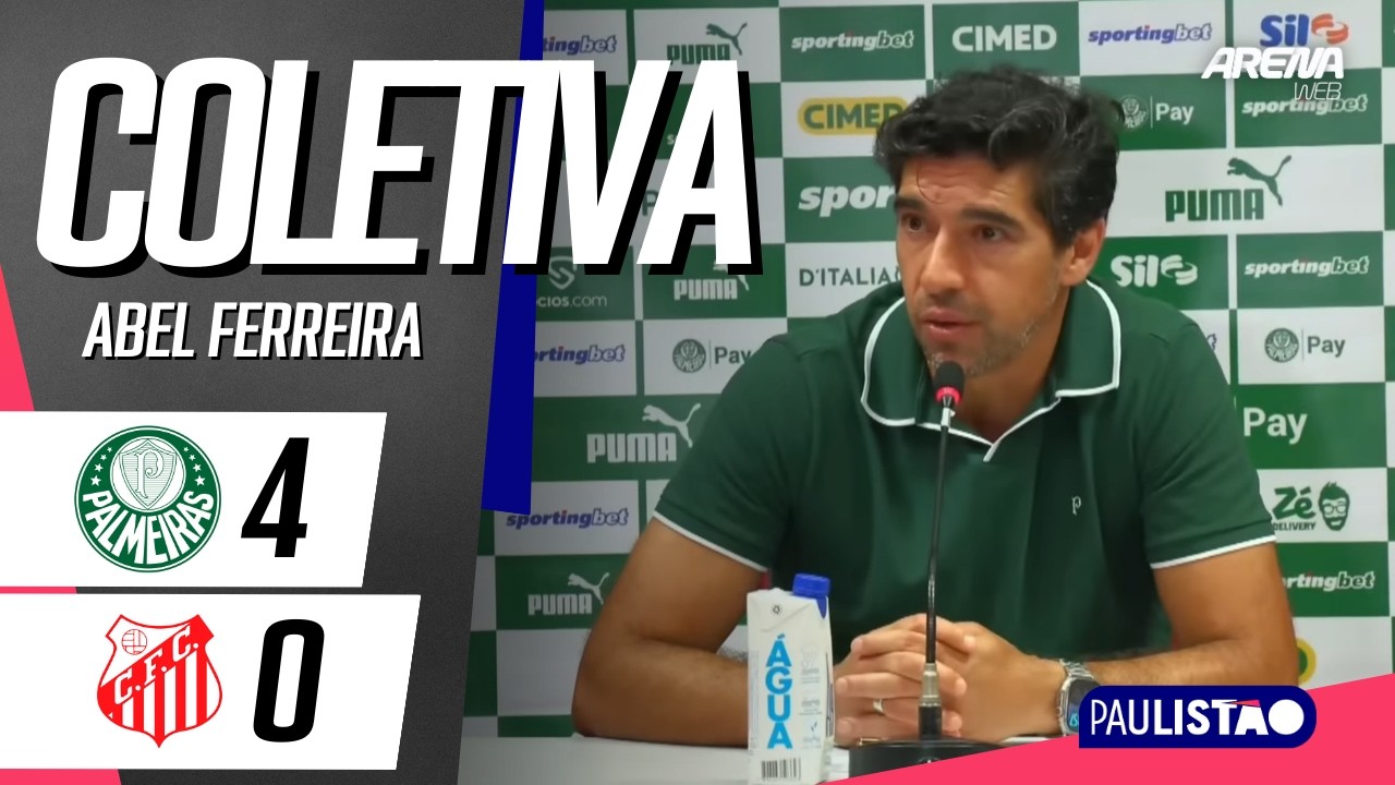 COLETIVA ABEL FERREIRA | AO VIVO | Palmeiras x Capivariano - Paulistão 2026