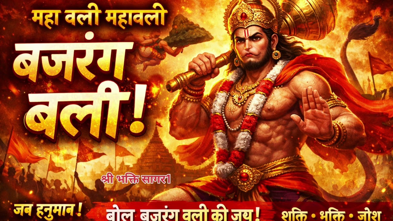 महाबली बजरंग बली DJ भक्ति गीत | Hanuman Ji DJ Song | Bajrangbali Bhajan DJ Remix 2026