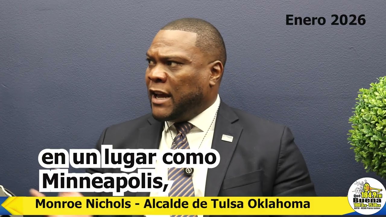 entrevista con Monroe Nichols  el Alcalde de Tulsa Oklahoma Enero 2026