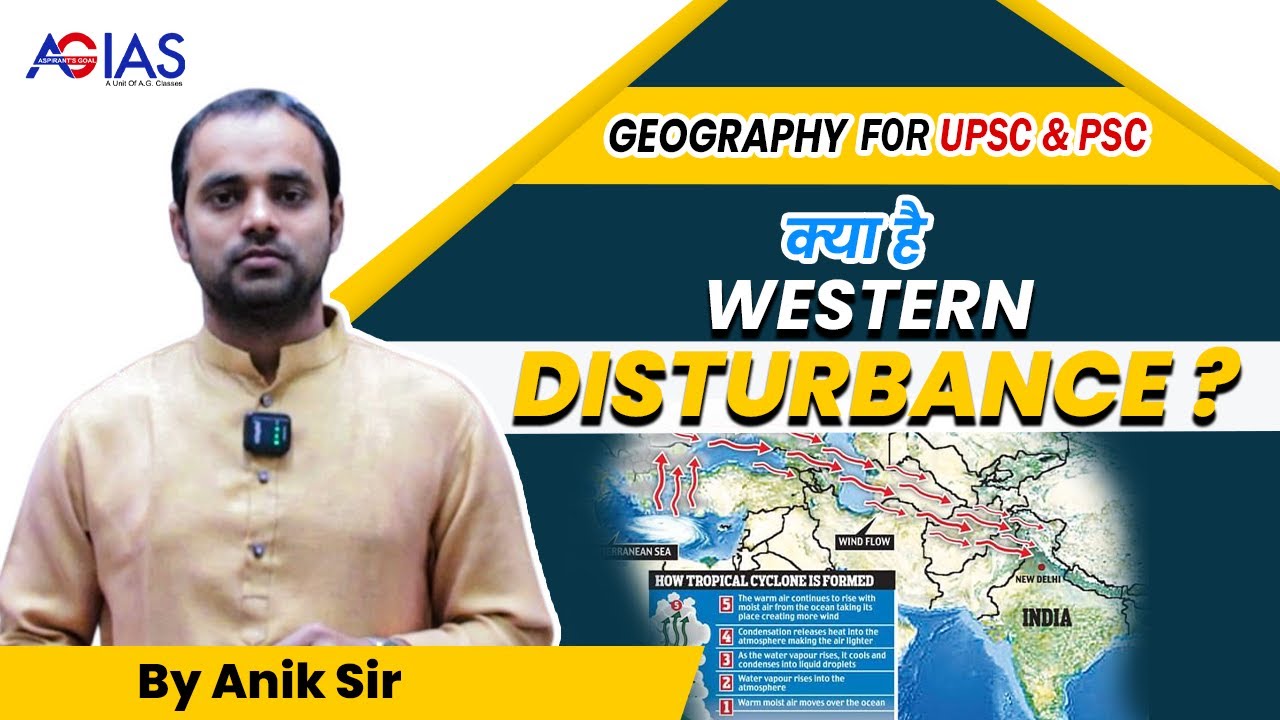 Understanding Western Disturbance: Impact on Weather in South Asia.    #agias #westerndisturbance
