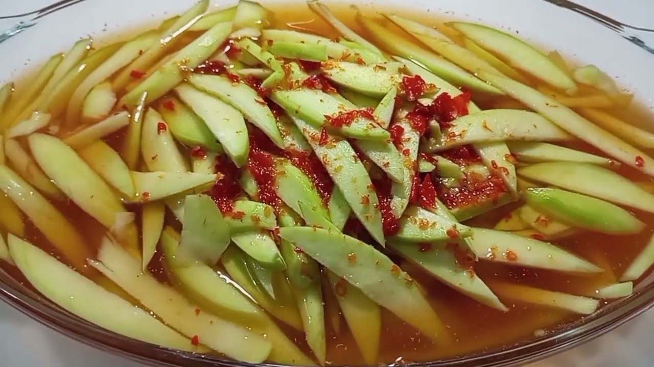 ASINAN MANGGA SEGAR RENYAH ASEM MANIS PEDAS