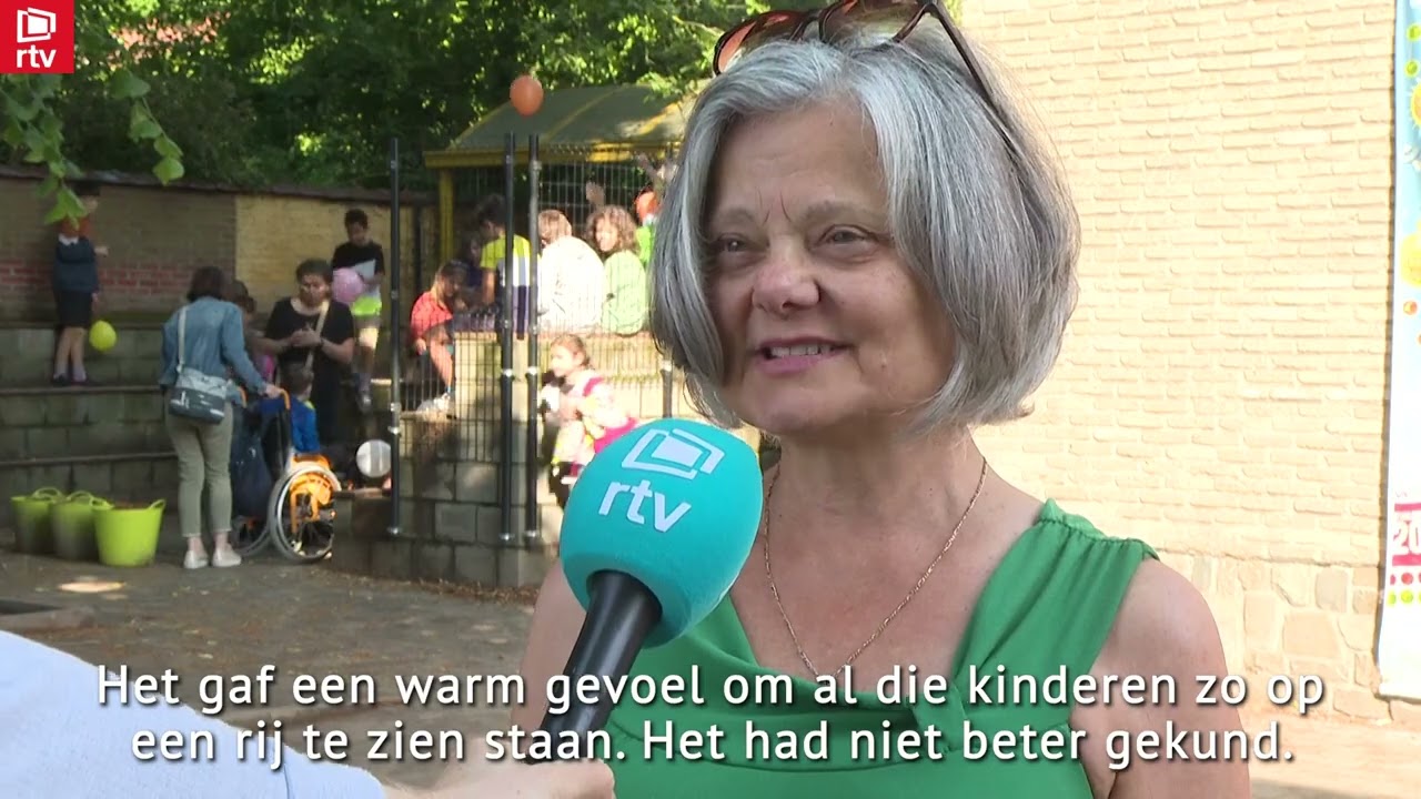 Klim-Op Tisselt zwaait juf Christine uit