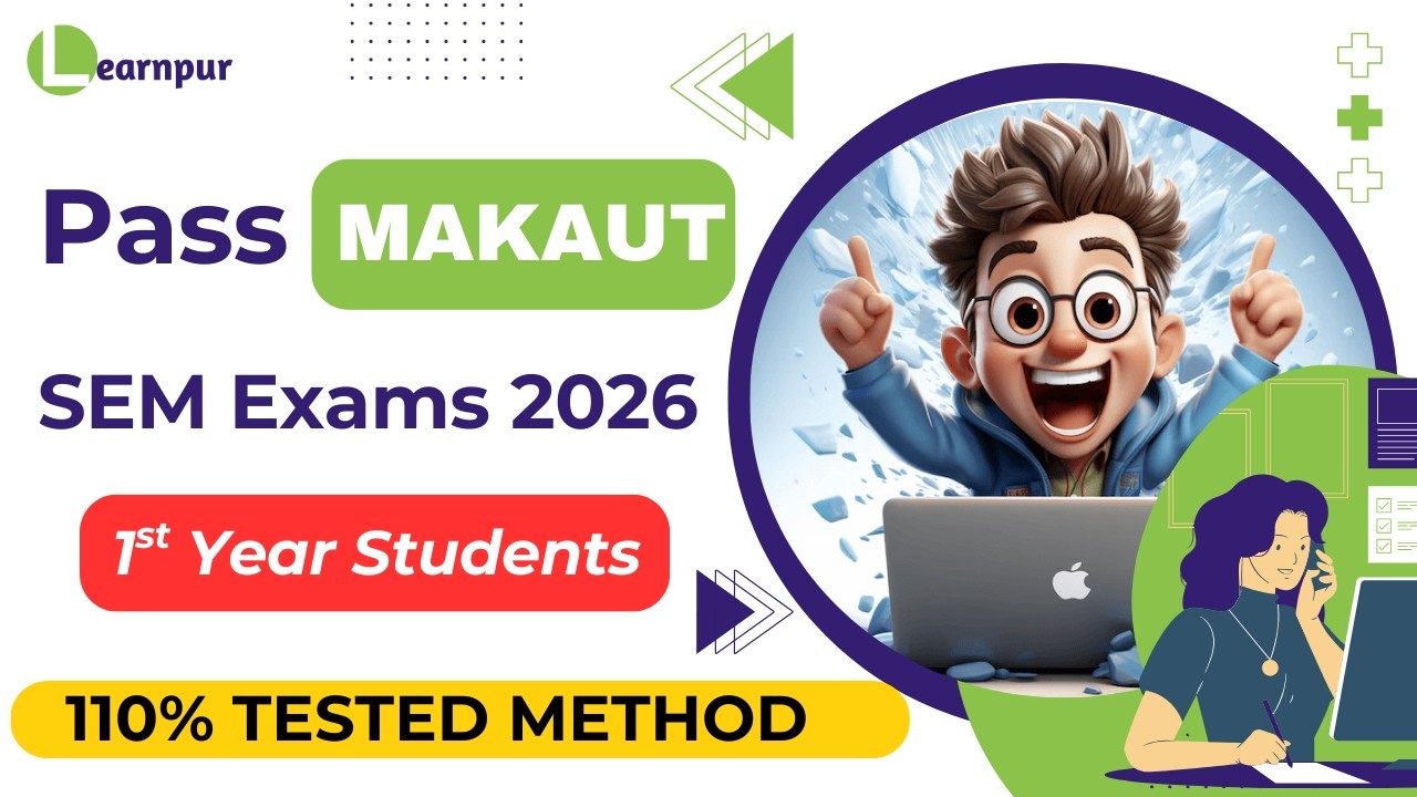 🔥110% Proven Strategy to Pass (Real Student Method) MAKAUT Semester Exams 2026