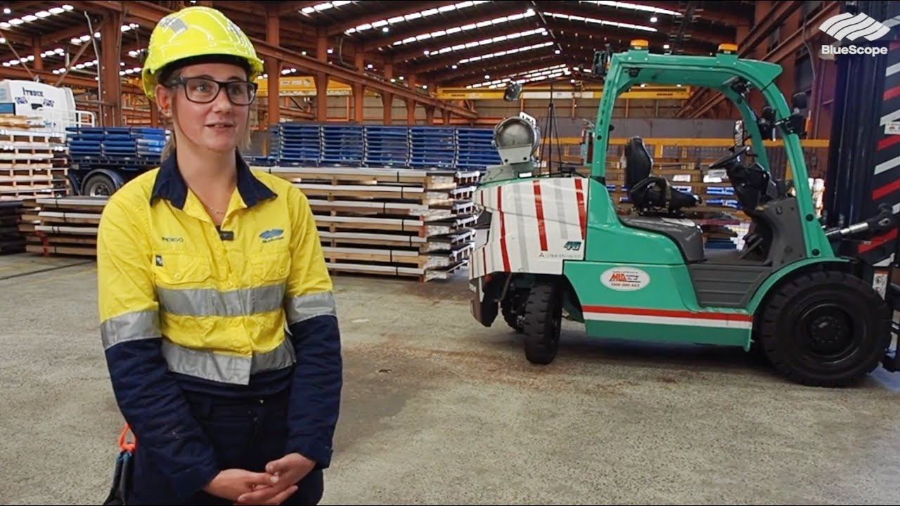 Faces of BlueScope: Indigo Jacobson, Storeperson