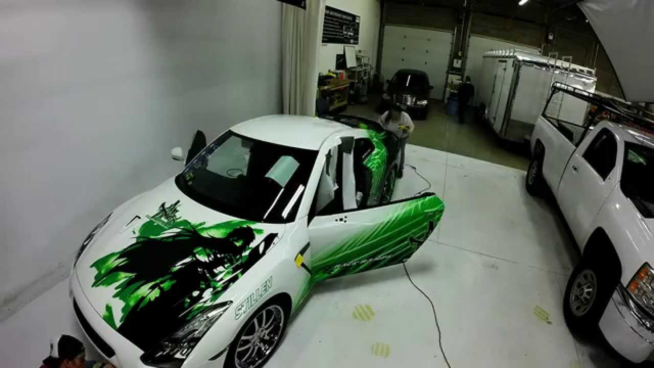 GT-R Wrap Time Lapse