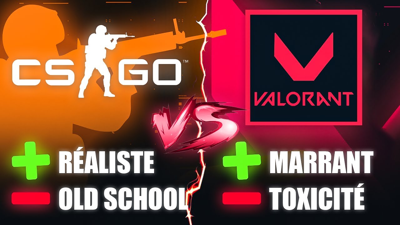 Pourquoi VALORANT est MIEUX que CSGO.