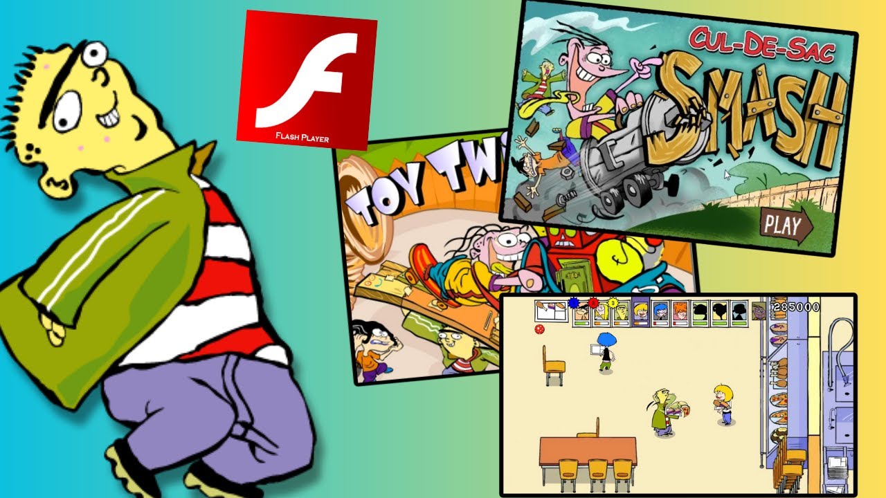 Nostalgic Cartoon Network Games: Ed, Edd, N Eddy