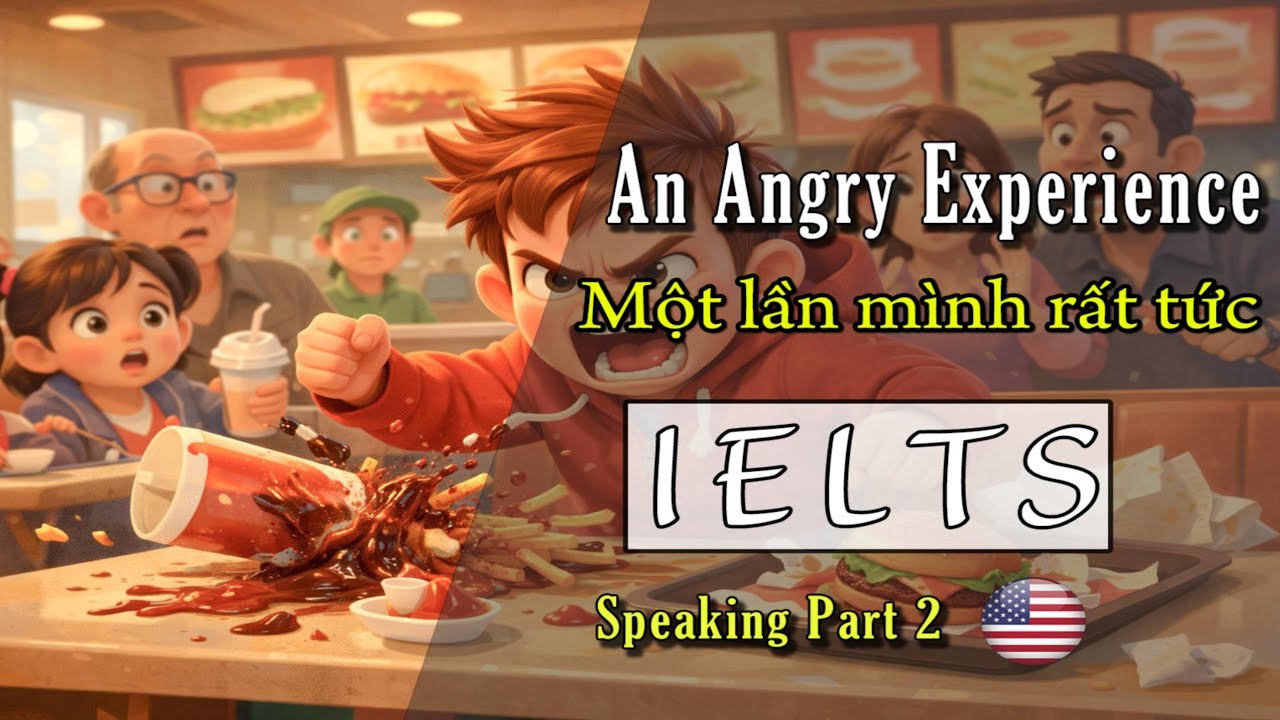 Luyện Nghe Tiếng Anh  – An Angry Experience. Một lần mình rất tức – English Listening and Speaking