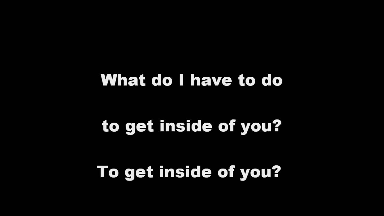 Hoobastank - Inside of you (Lyrics)