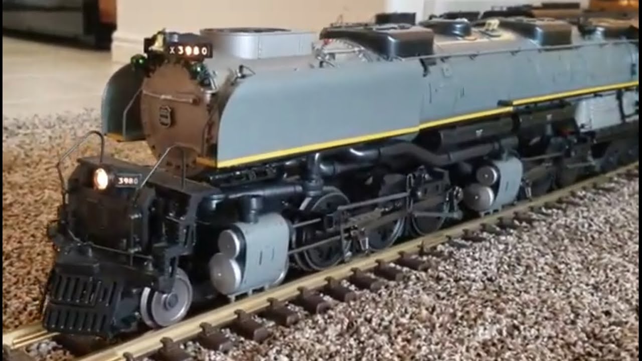 Challenger Big Boy Dash 8 F7 MTH RK1GA G Scale Lashup