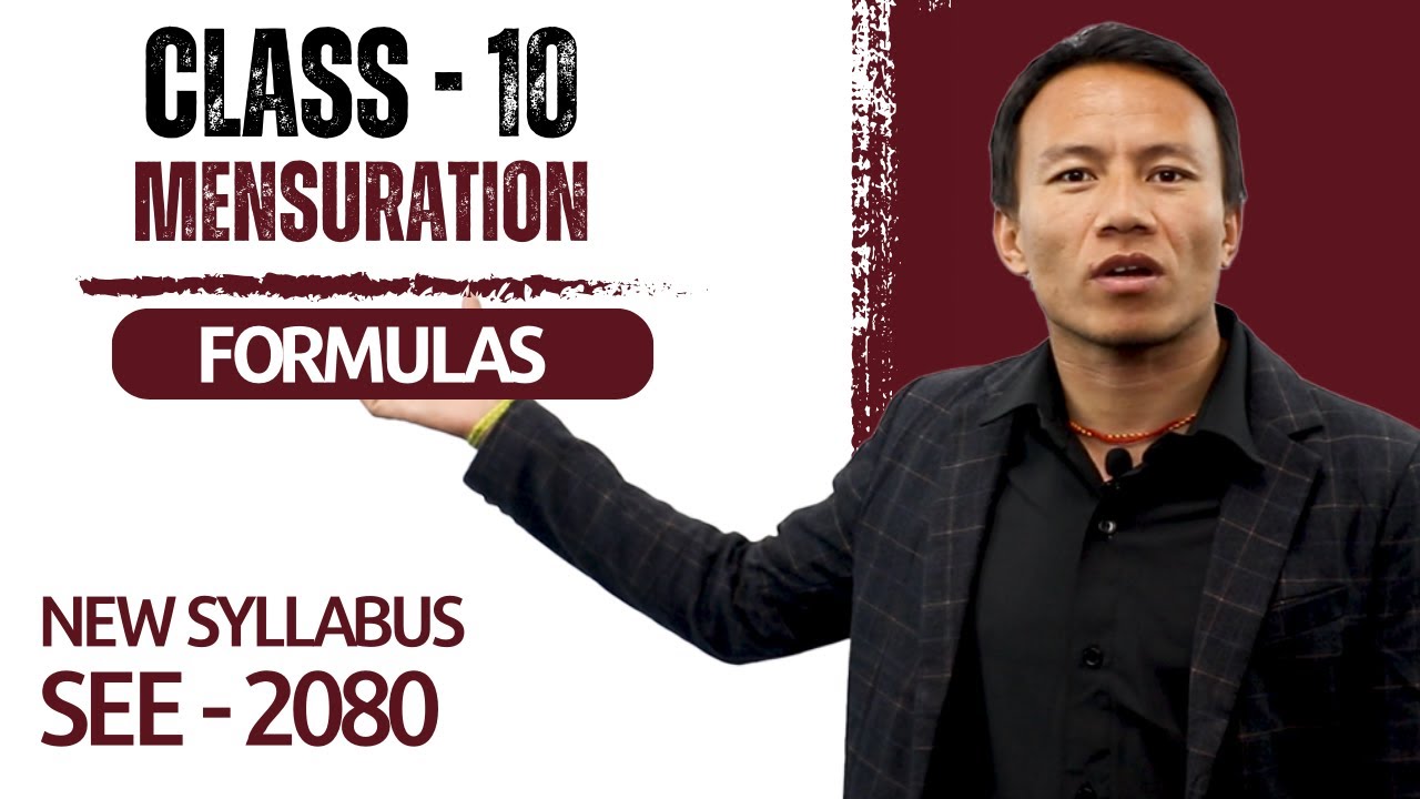 Mensuration in Nepali || Concept and Formulas || Pyramid, Cylinder, Cone, Sphere || Class 10 Maths
