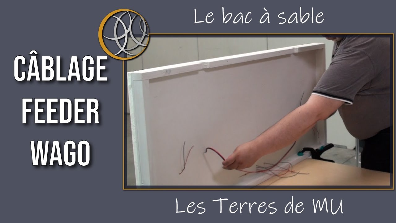 Wago et cheminement du feeder - Câblage - Réseau d'essai - Les Terres de MU #8-3
