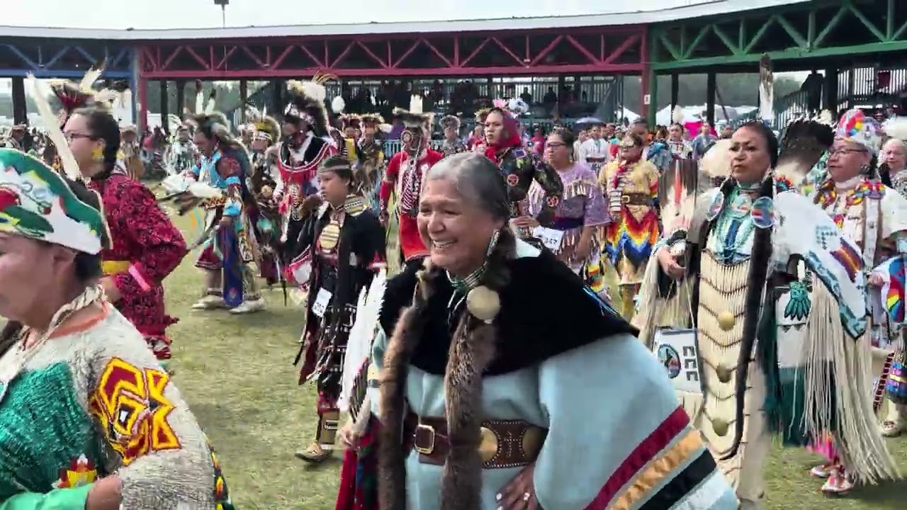 Sunday Afternoon Grand Entry @ Paul Band Pow Wow 2024