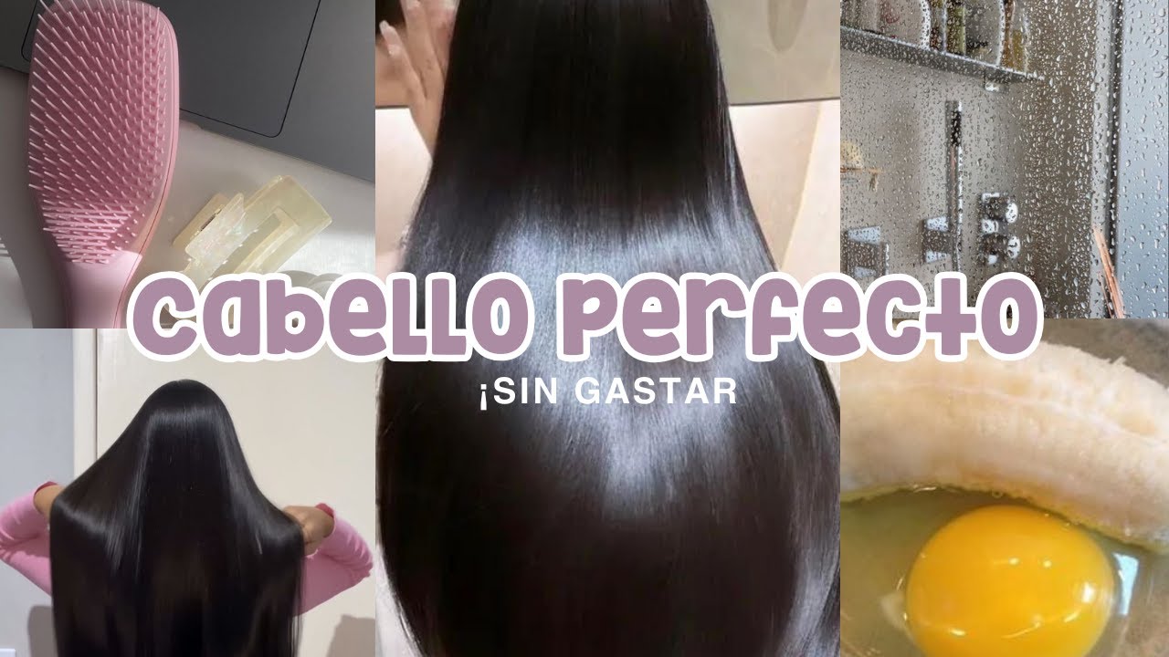 Rutina F&aacute;cil para un CABELLO PERFECTO *Sin gastar* dinero ✨🧸🌸